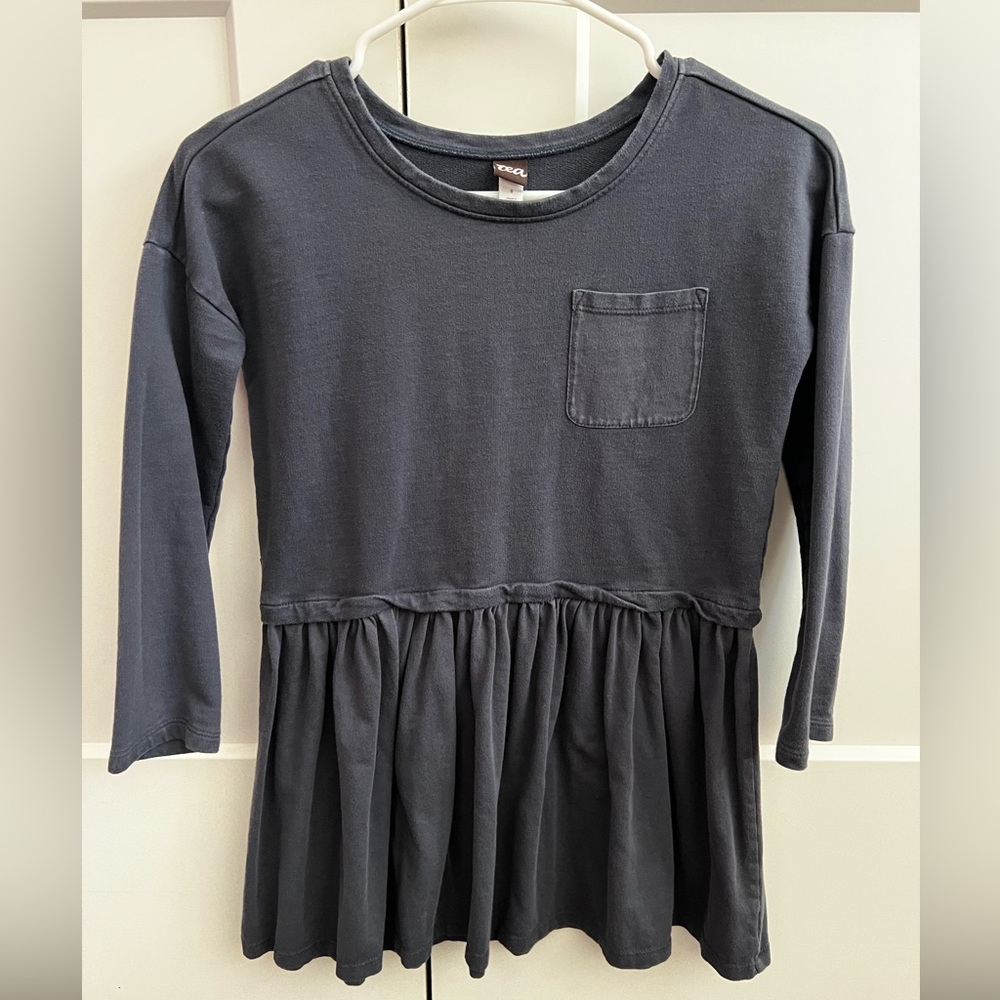 Tea Collection Girls Long Sleeve Dress - Size 8